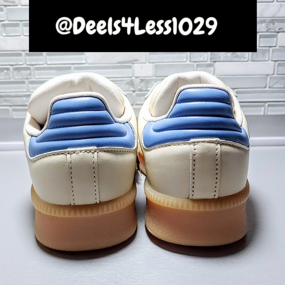 Adidas Samba XLG Mens Size 11 Cream Wonder White Ash Blue Gum Brown